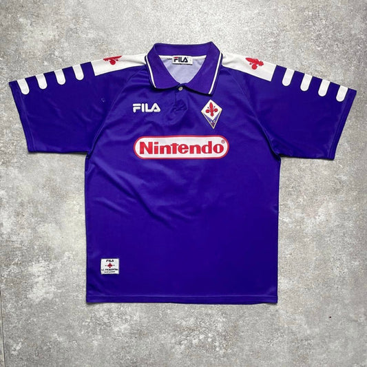 【正規品1998-1999 Fila Fiorentina home Rui Costa #10】