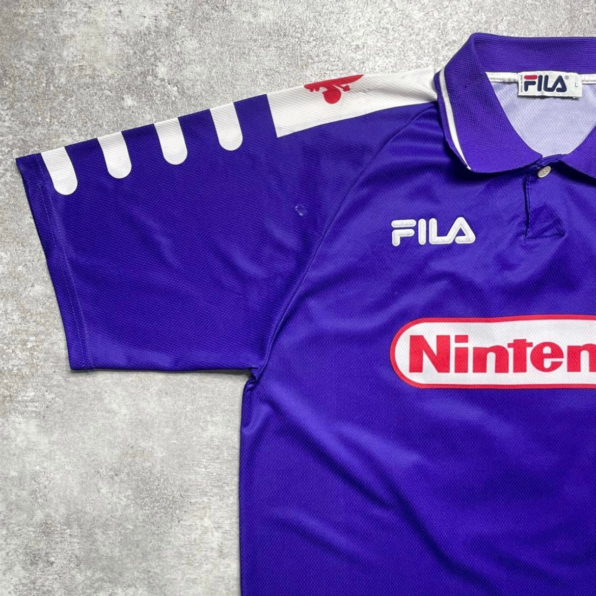 【正規品1998-1999 Fila Fiorentina home Rui Costa #10】