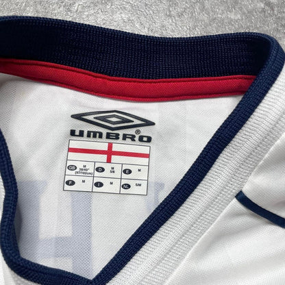 【BNWT正規品2001-2003 UMBRO England Home L/S Beckham #7】