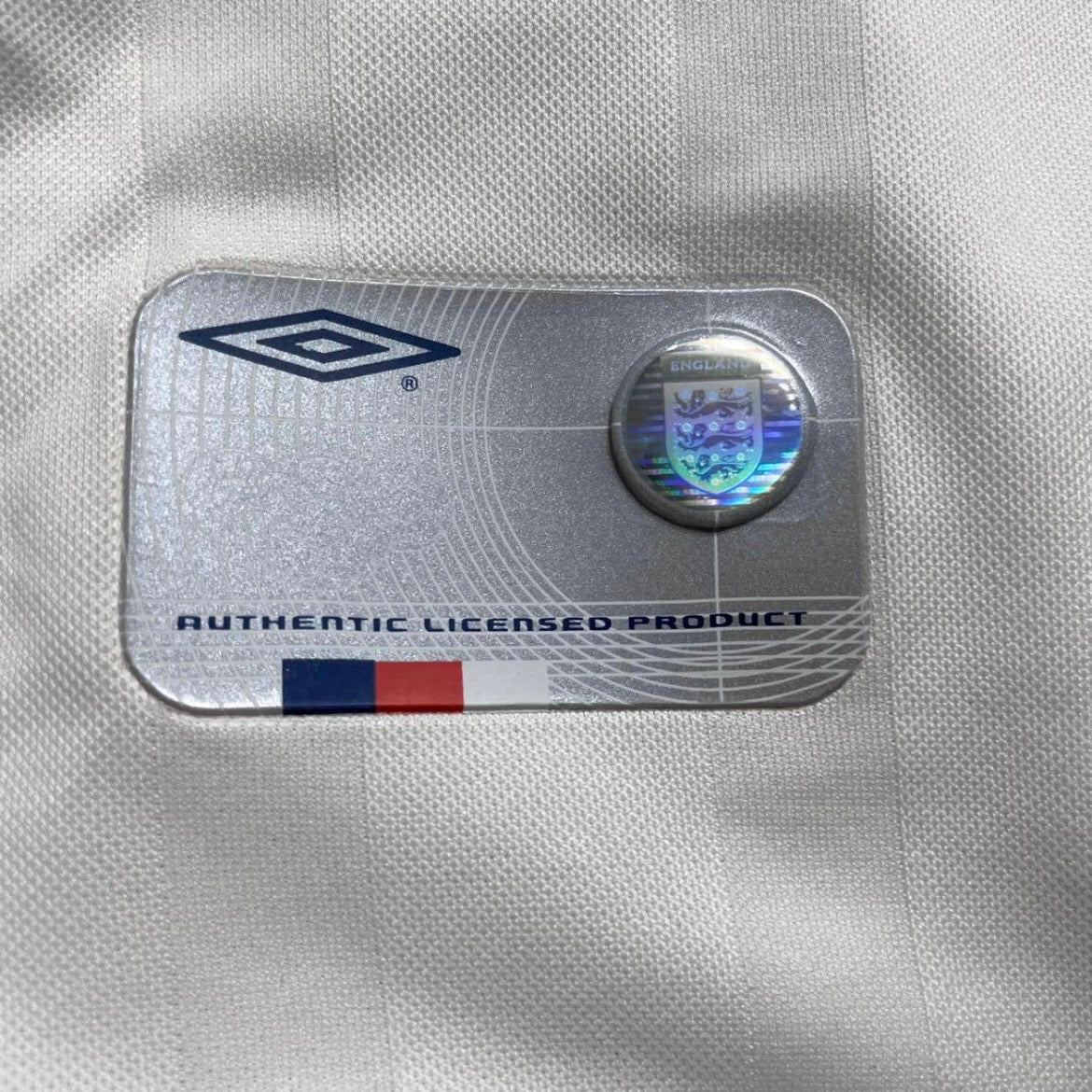 【BNWT正規品2001-2003 UMBRO England Home L/S Beckham #7】