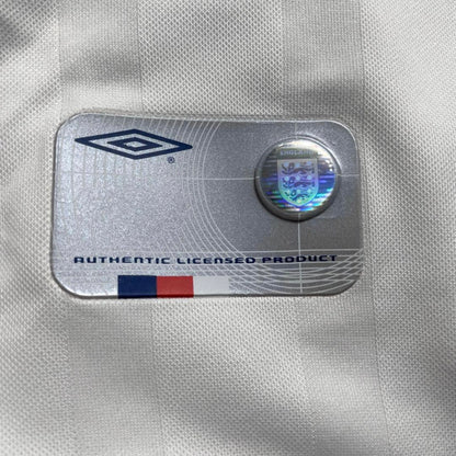 【BNWT正規品2001-2003 UMBRO England Home L/S Beckham #7】