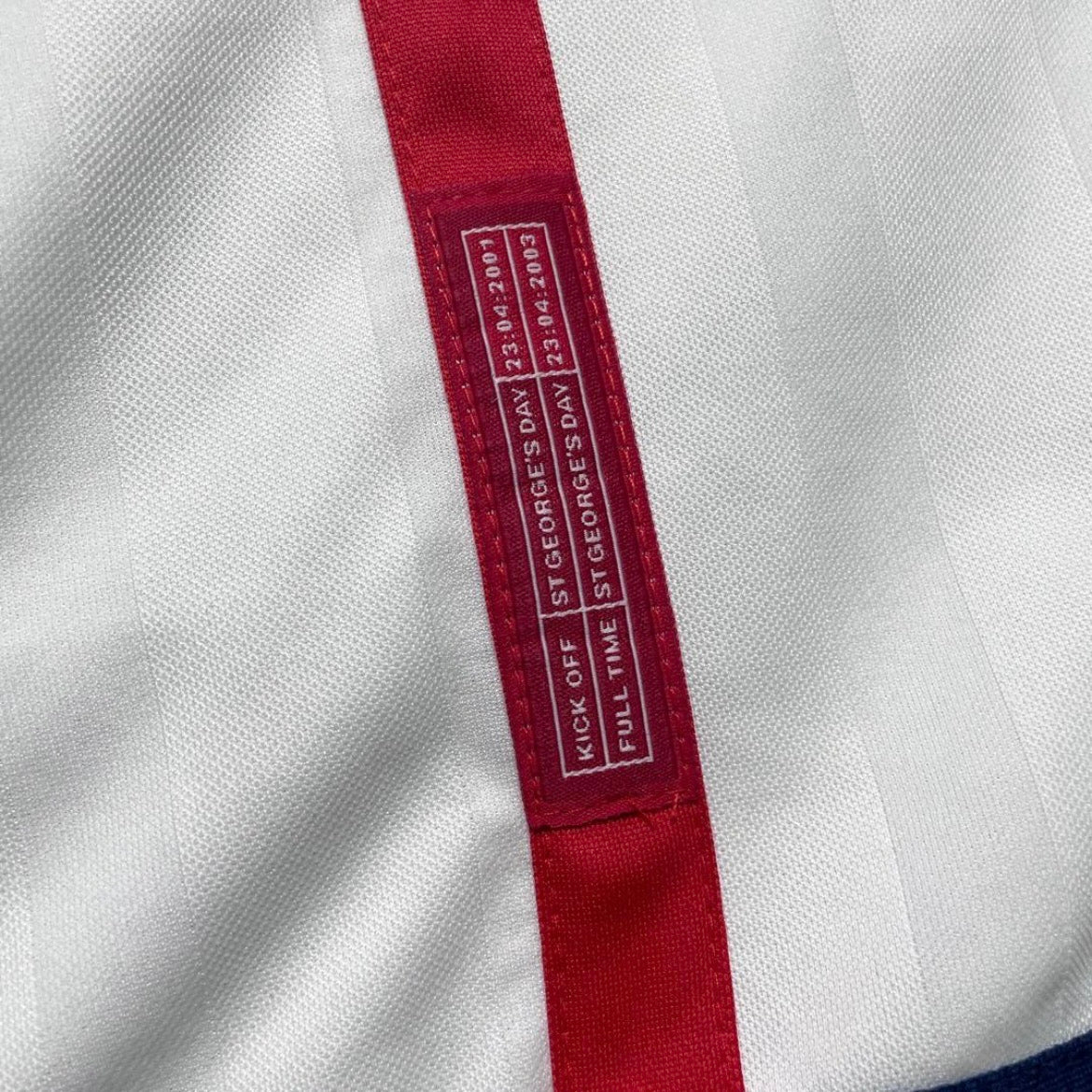 【BNWT正規品2001-2003 UMBRO England Home L/S Beckham #7】