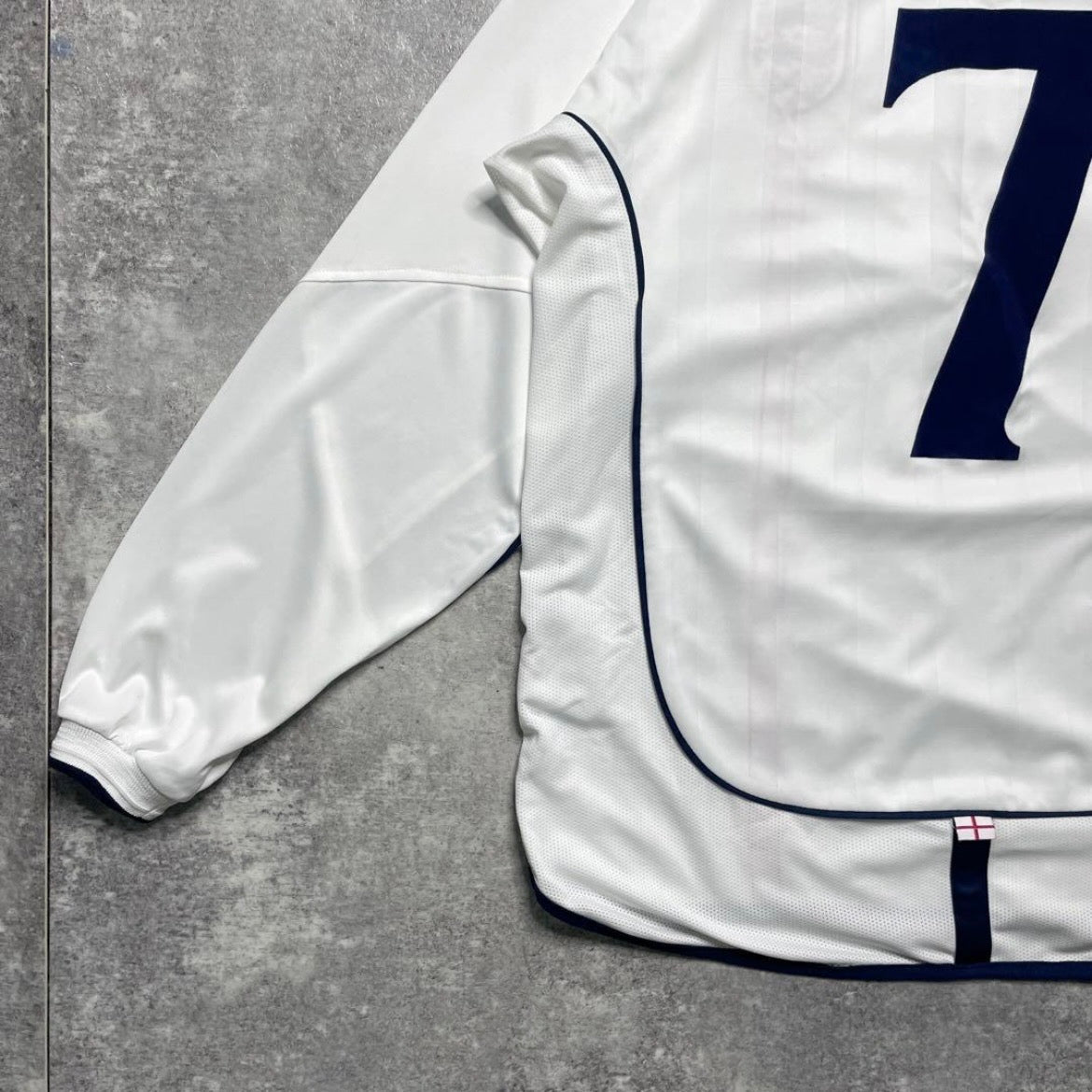 【BNWT正規品2001-2003 UMBRO England Home L/S Beckham #7】