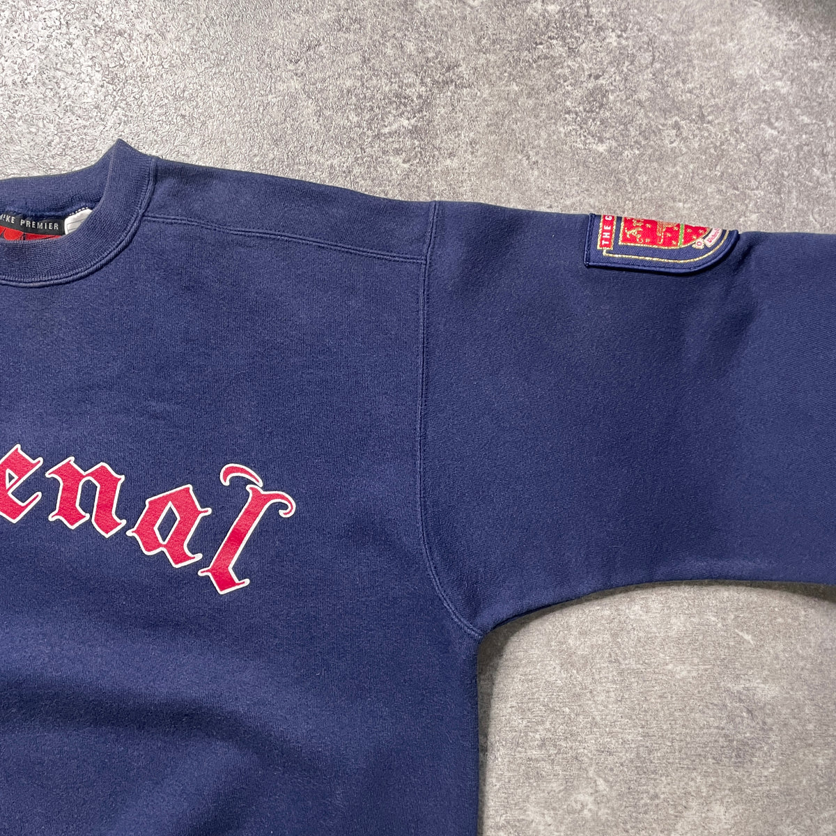 【正規品1995-1996 NIKE arsenal training sweat top】