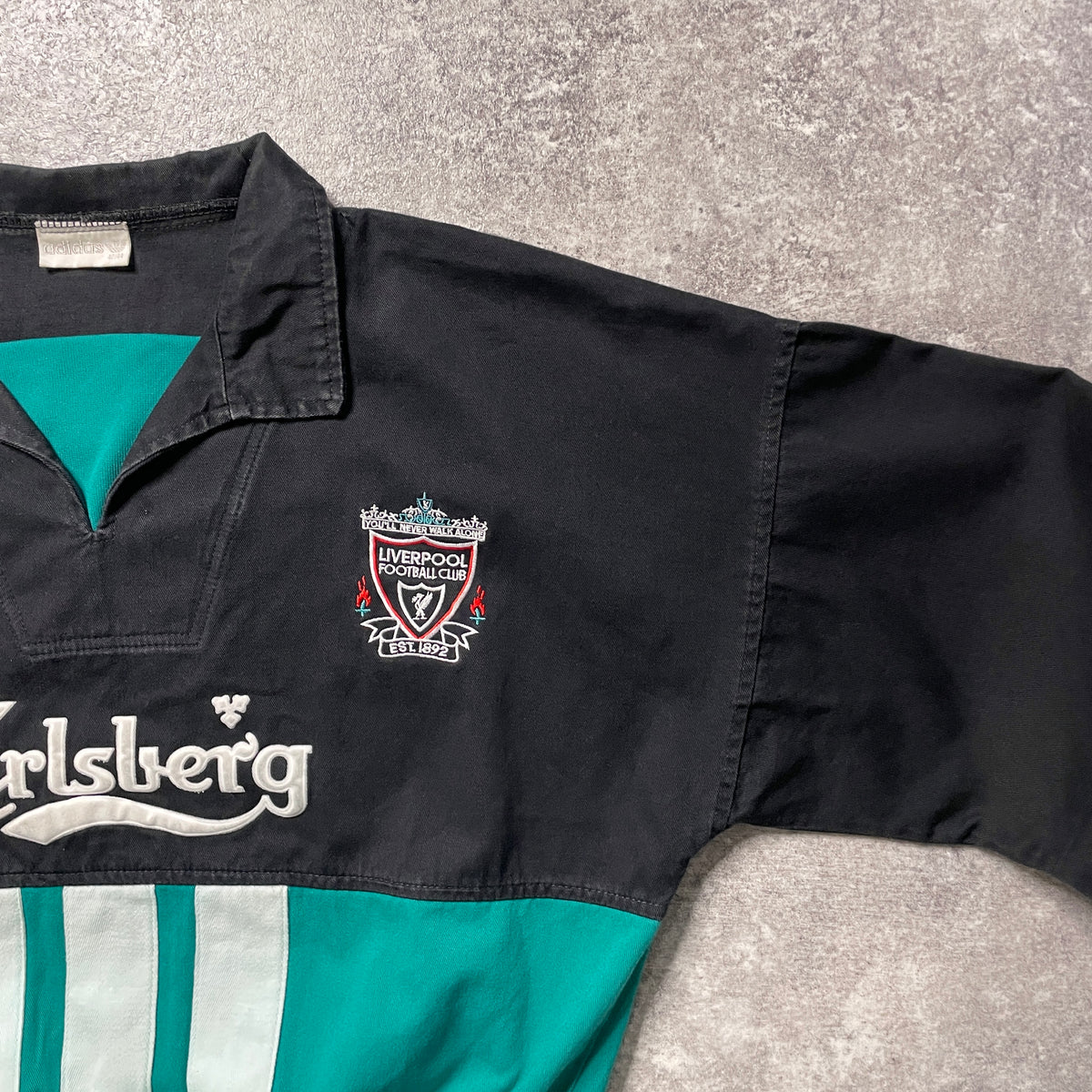【正規品1993-1995 adidas Liverpool drill top】