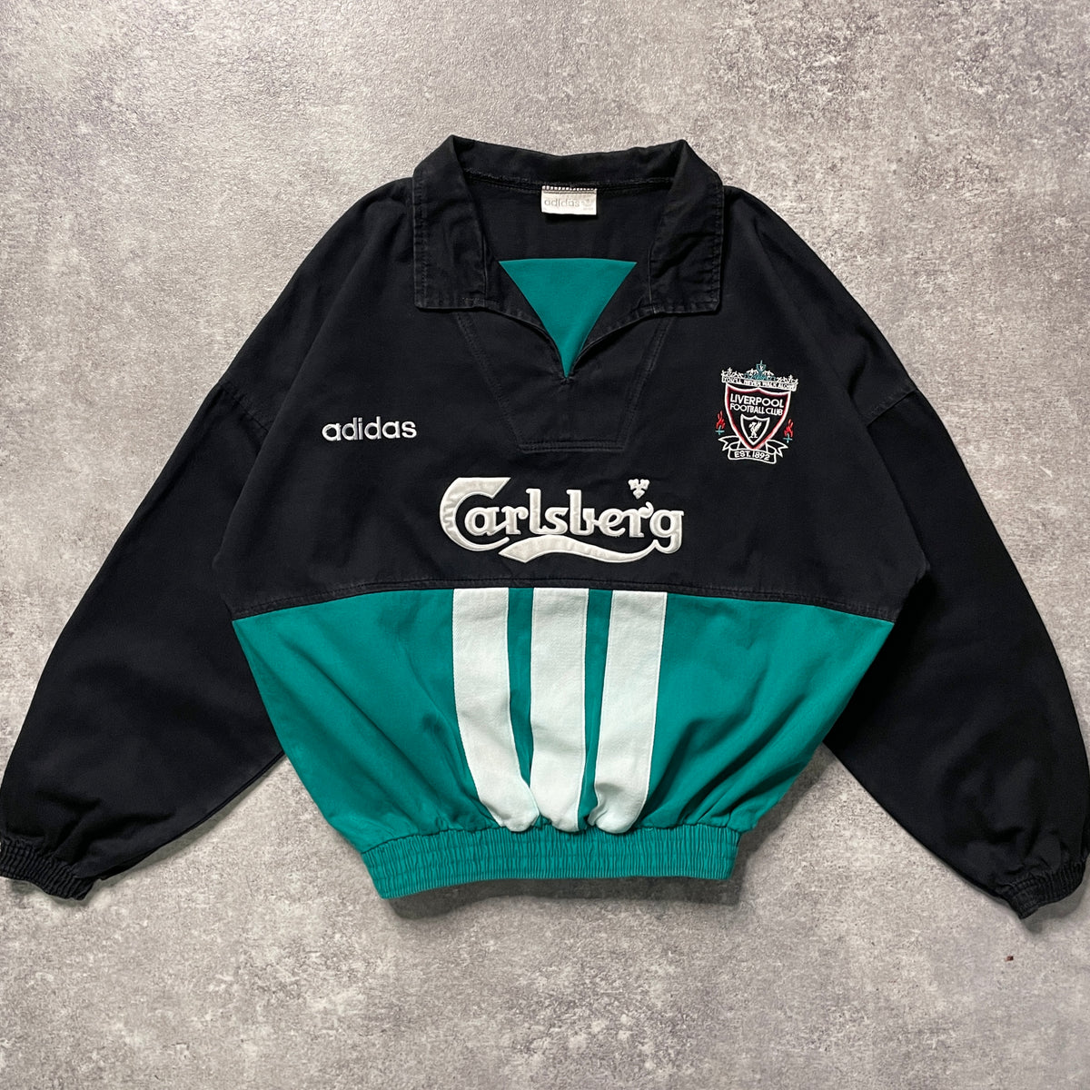【正規品1993-1995 adidas Liverpool drill top】
