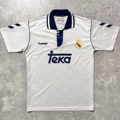 【正規品1992-1993 hummel Real Madrid home shirt】