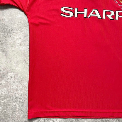 【正規品1998-1999 UMBRO Manchester United home treble Beckham#7】