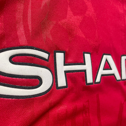 【正規品1998-1999 UMBRO Manchester United UCL home Beckham #7】