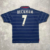 【正規品1999-2000 UMBRO Manchester United away Beckham #7】