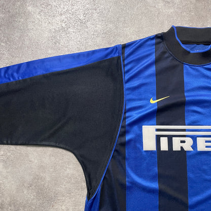 【正規品2000-2001 NIKE Inter Milan home L/S shirt】