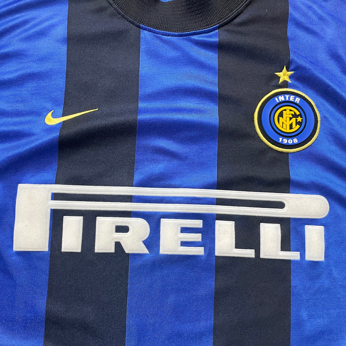 【正規品2000-2001 NIKE Inter Milan home L/S shirt】