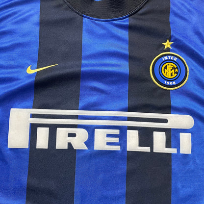 【正規品2000-2001 NIKE Inter Milan home L/S shirt】