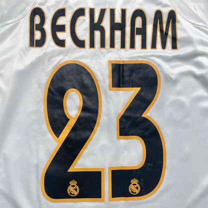 【正規品2004-2005 adidas Real Madrid home Beckham #23】
