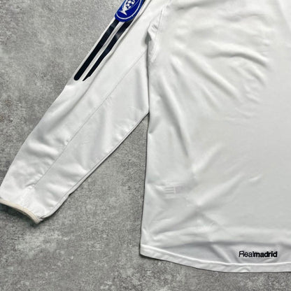【正規品2005-2006 adidas Real Madrid home L/S shirt】