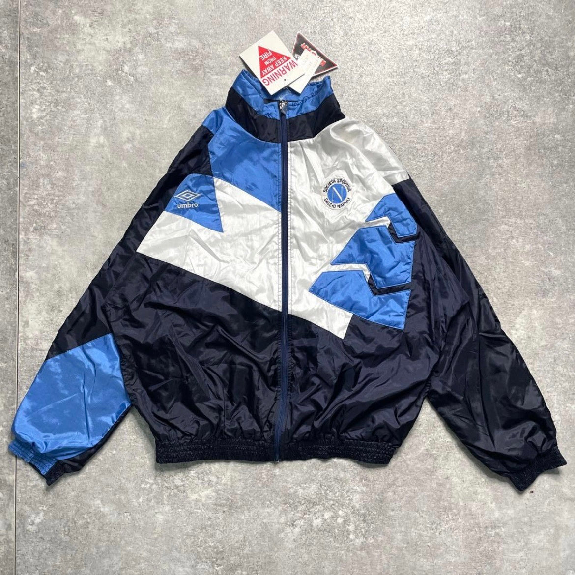 【BNWT正規品1991-1992 Umbro Napoli track suit】