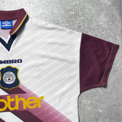 【正規品1996-1997 Umbro Manchester City away shirt】