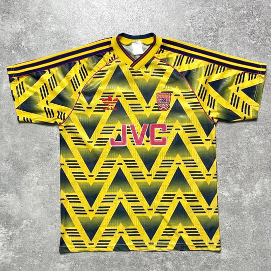 【正規品1990-1992 adidas Arsenal away shirt】