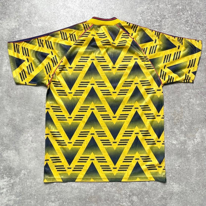 【正規品1990-1992 adidas Arsenal away shirt】