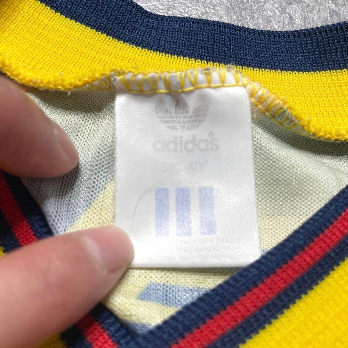 【正規品1990-1992 adidas Arsenal away shirt】