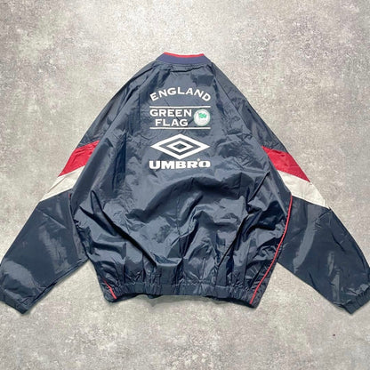 【正規品1990s Umbro England nylon pullover】