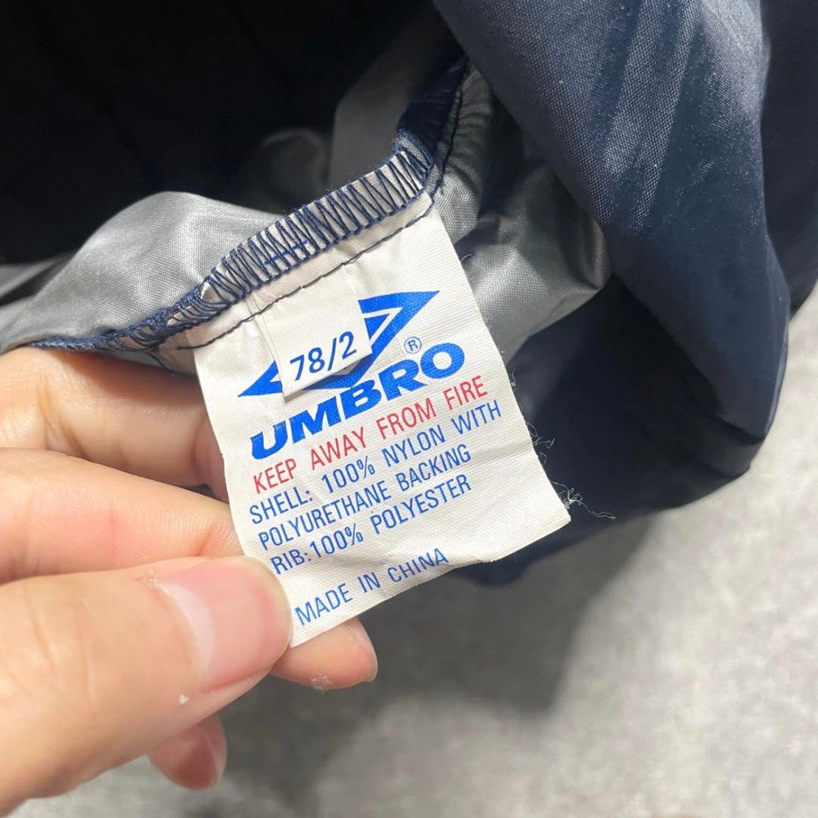 【正規品1990s Umbro England nylon pullover】