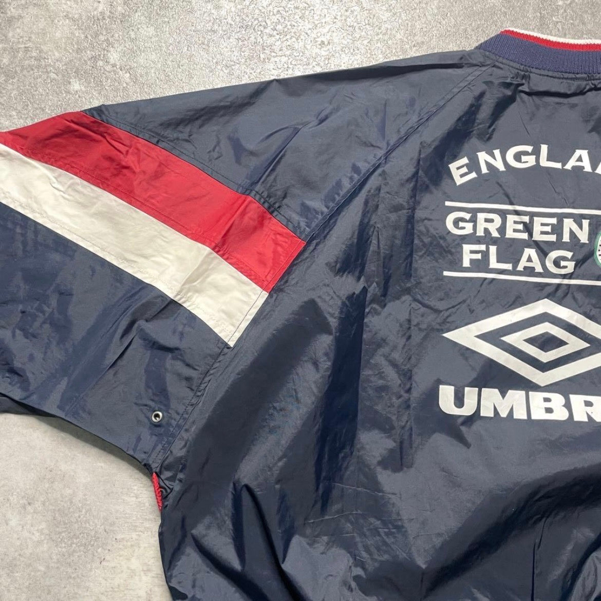 【正規品1990s Umbro England nylon pullover】