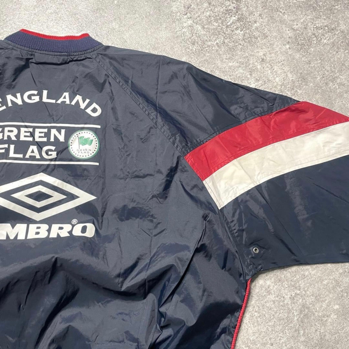 【正規品1990s Umbro England nylon pullover】