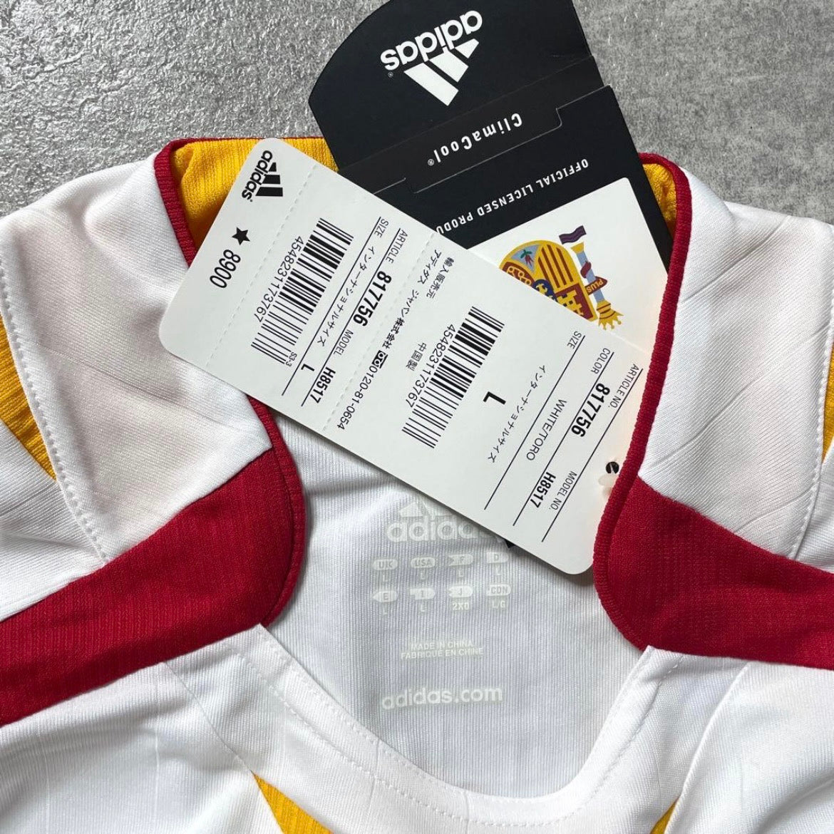 【BNWT正規品2006-2007 adidas Spain away ALONSO #14】