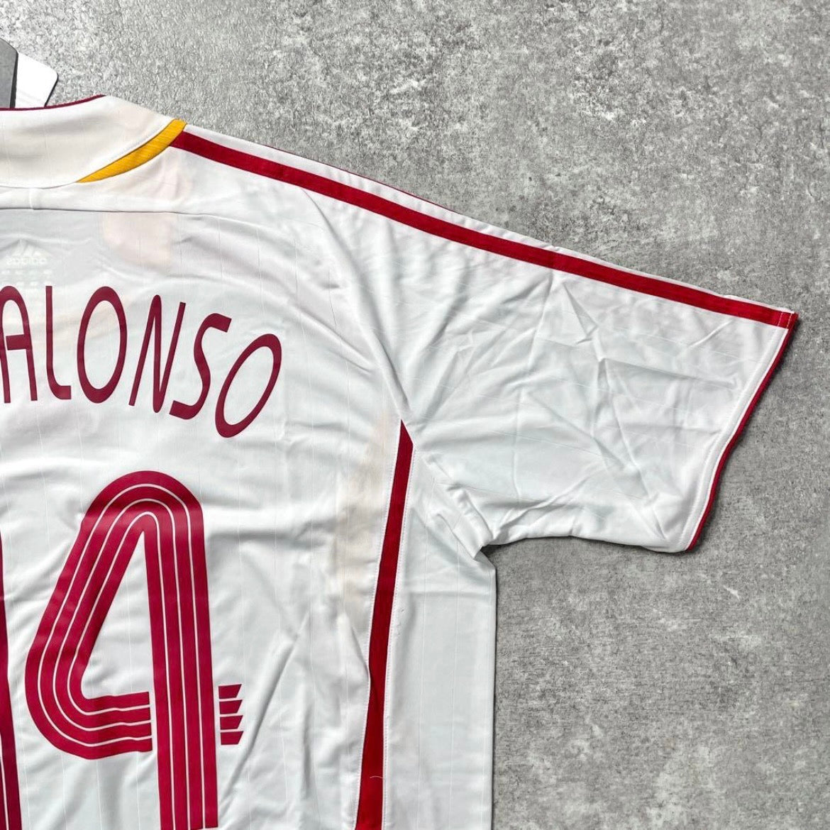 【BNWT正規品2006-2007 adidas Spain away ALONSO #14】