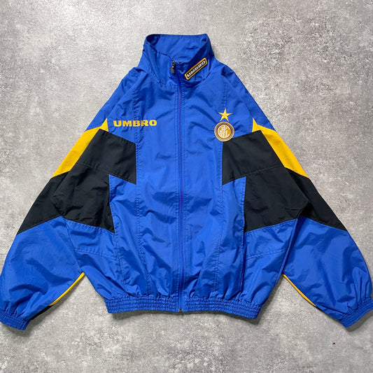 【正規品1996-1997 UMBRO Inter Milan nylon track jacket】