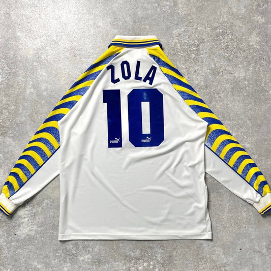 【正規品1995-1996 PUMA Palma home L/S ZOLA #10】