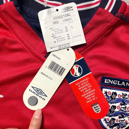 【BNWT正規品2001-2003 Umbro England away Beckham #7】