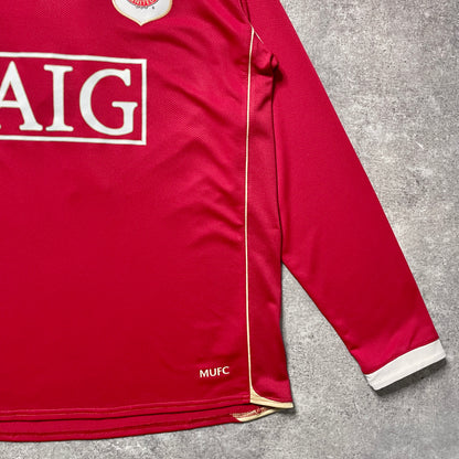 【正規品2006-2007 NIKE Manchester United home L/S RONALDO #7】