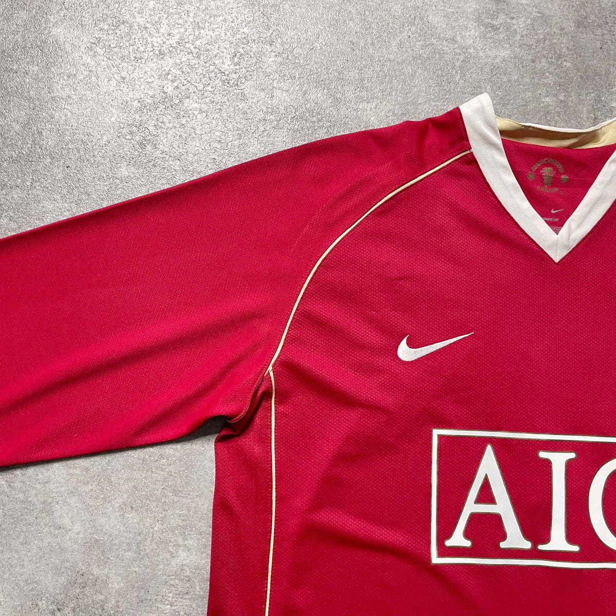 【正規品2006-2007 NIKE Manchester United home L/S RONALDO #7】