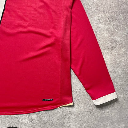 【正規品2006-2007 NIKE Manchester United home L/S RONALDO #7】