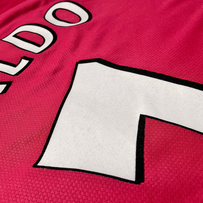 【正規品2006-2007 NIKE Manchester United home L/S RONALDO #7】