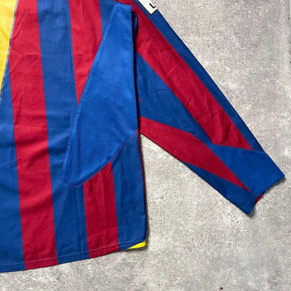 【正規品2005-2006 NIKE Barcelona home L/S LARSSON #7】