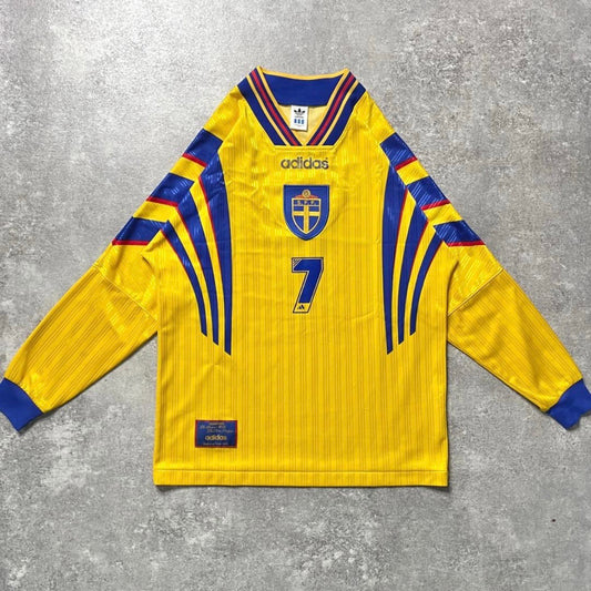 【正規品1996-1998 adidas Sweden home L/S #7】