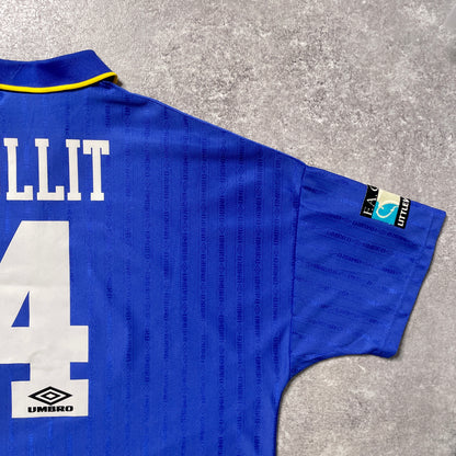 【正規品1995-1997 UMBRO Chelsea home 1997 FA CUP FINAL GULLIT #4】