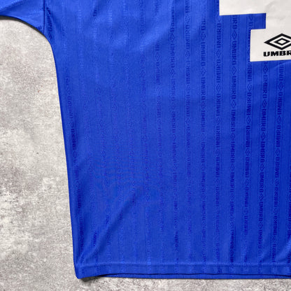 【正規品1995-1997 UMBRO Chelsea home 1997 FA CUP FINAL GULLIT #4】