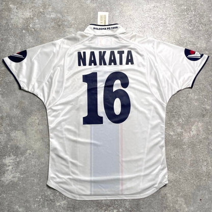 【BNWT正規品2003-2004 Macron Bologna away NAKATA #16】