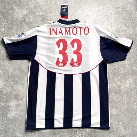 【BNWT正規品2004-2005 DIADORA West Bromwich home INAMOTO #33】