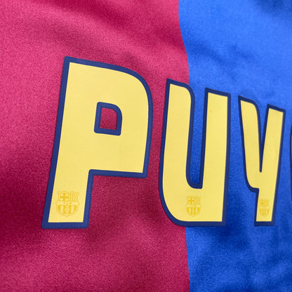 【正規選手支給品2004-2005 NIKE Barcelona home L/S PUYOL #5】