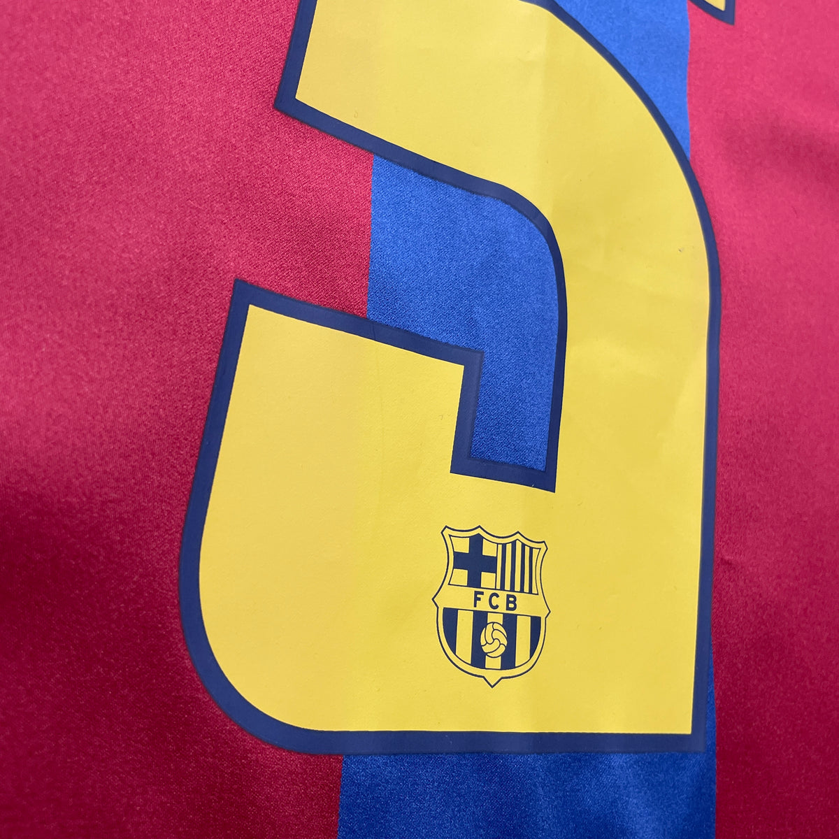 【正規選手支給品2004-2005 NIKE Barcelona home L/S PUYOL #5】