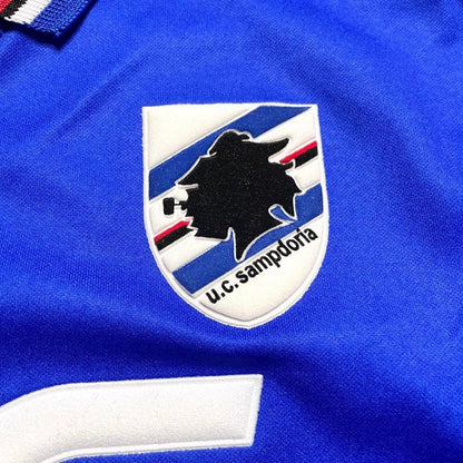 【BNWT正規品2003-2004 asics Sampdoria home YANAGISAWA#13】