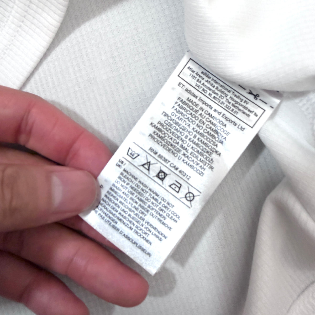 【正規品2019-2020 adidas Real Madrid home shirt】