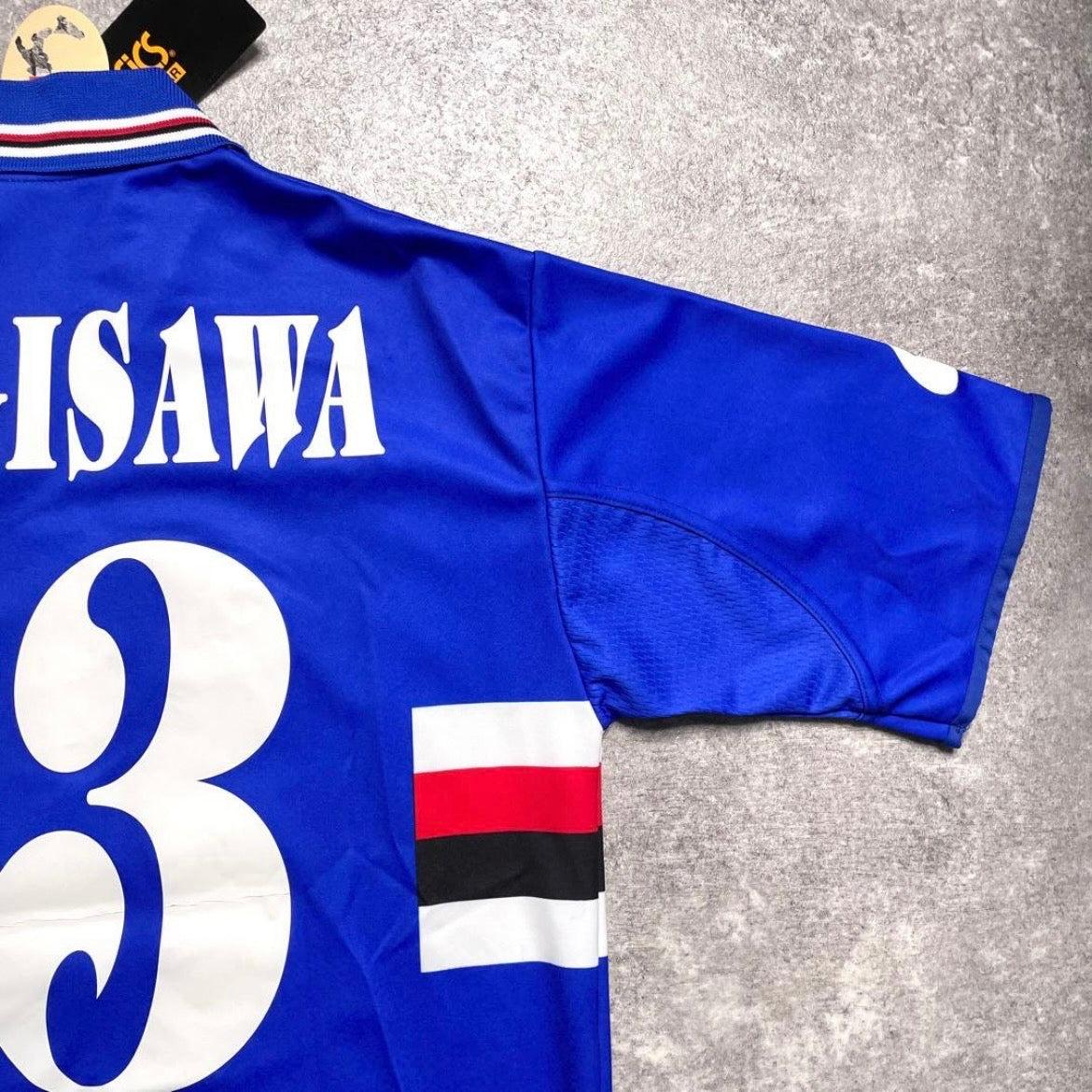 【BNWT正規品2003-2004 asics Sampdoria home YANAGISAWA#13】