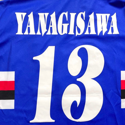 【BNWT正規品2003-2004 asics Sampdoria home YANAGISAWA#13】