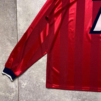 【正規品1997-1999 UMBRO England away L/S Beckham #7】